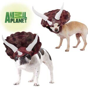 Animal Planet Triceratops Dog Costume Size Small New Condition (E2)